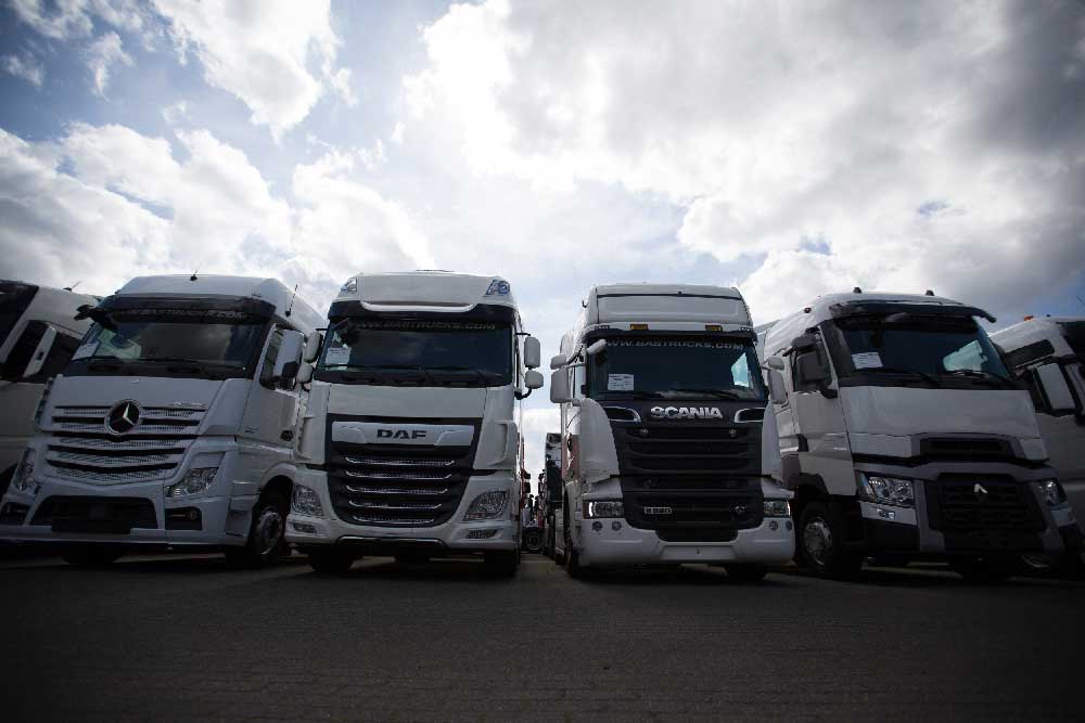 Volvo, Renault, Scania en DAF trekkers Volvo, Renault, Scania en DAF trekkers